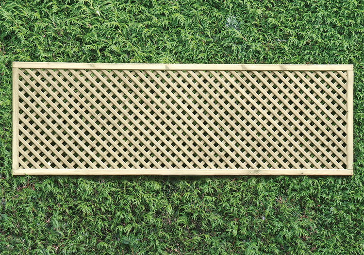 183cm x 30cm 20mm Gap Privacy trellis