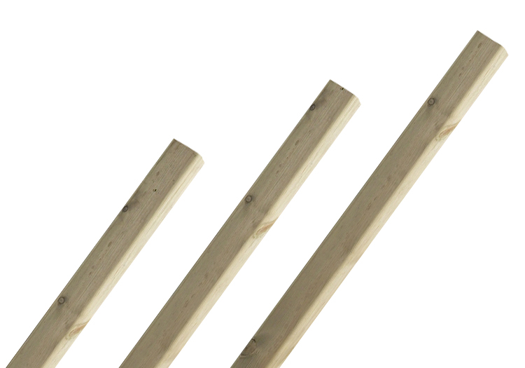 1.8m Deluxe Fence Post ex 75mm