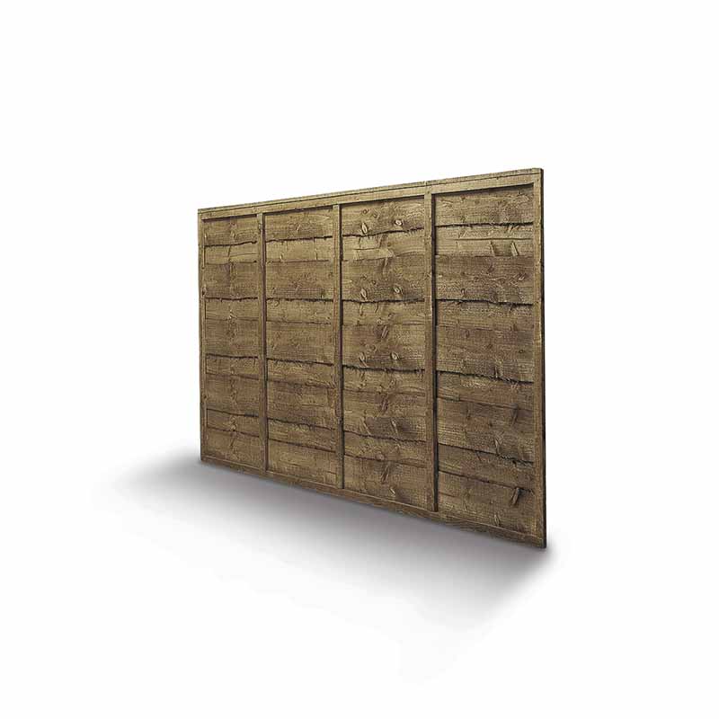 6′ x 2′ Double Lap Fencing Panel