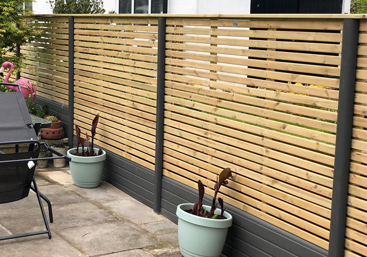 Contemporary fencing panels