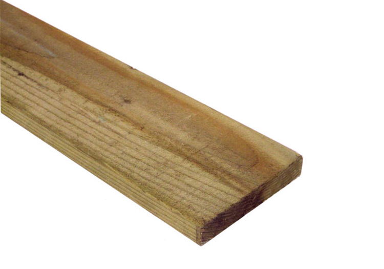 100mm x 19mm (4″ x 1″) Sawn Pale 0.9m