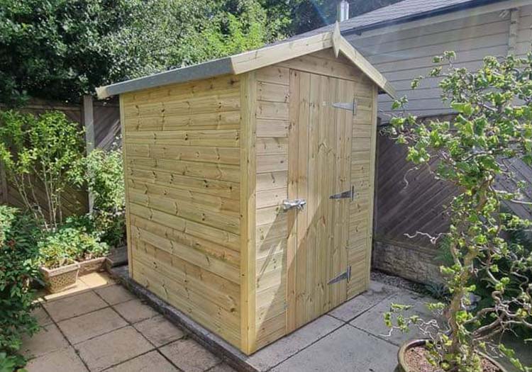 Pickering garden shed