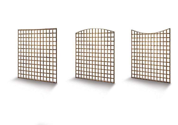 6′ x 1′ Square Trellis Panel