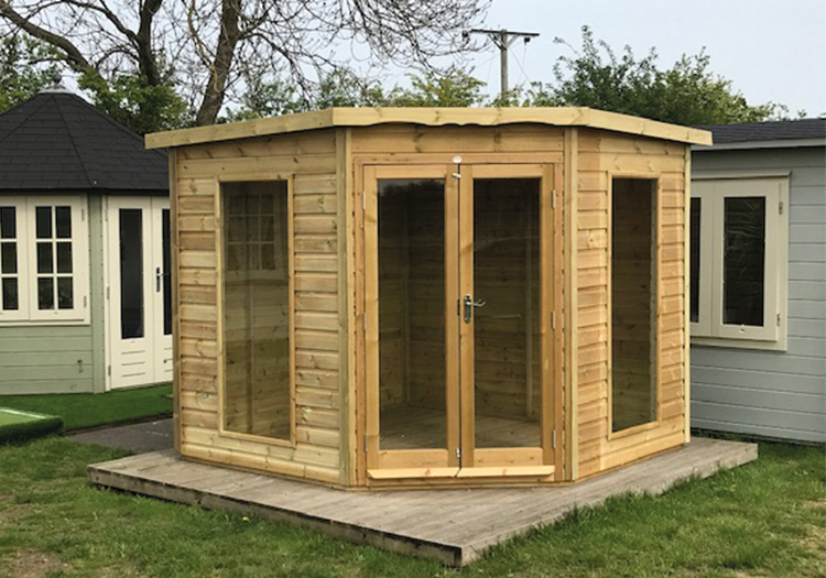 Contemporary Corner Building