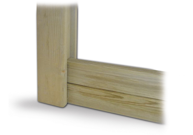 Deluxe Timber Gravel Board