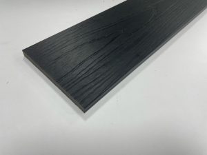 PVC decking Monza black