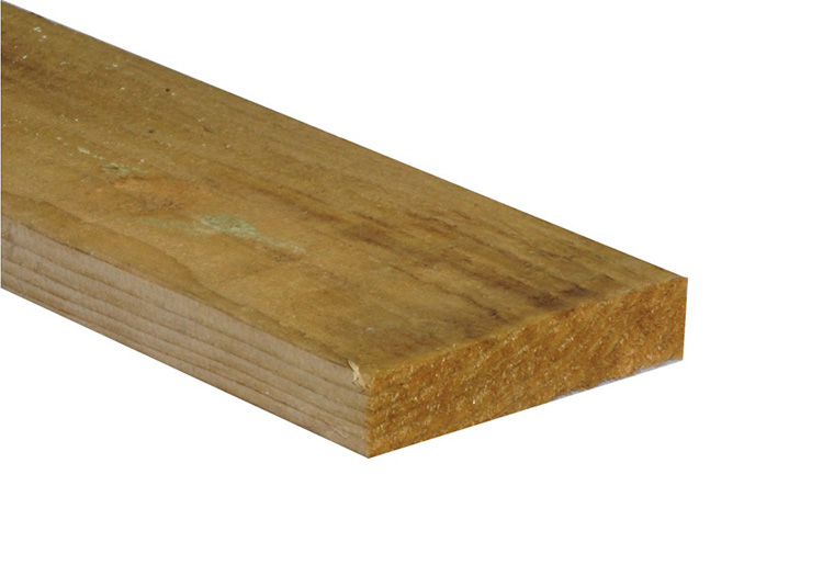 6″ x 1″ (150mm x 22mm) Timber Fencing Rail 3.6m